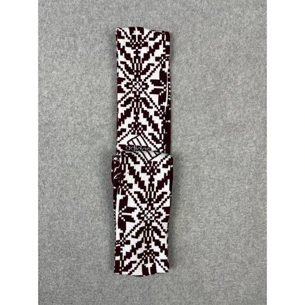 Missouri State University Bears Soccer Socks Womens Maroon Adidas All Over Print - Picture 4 of 4